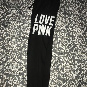 Black PINK by Victoria Secret Jogger sweats.